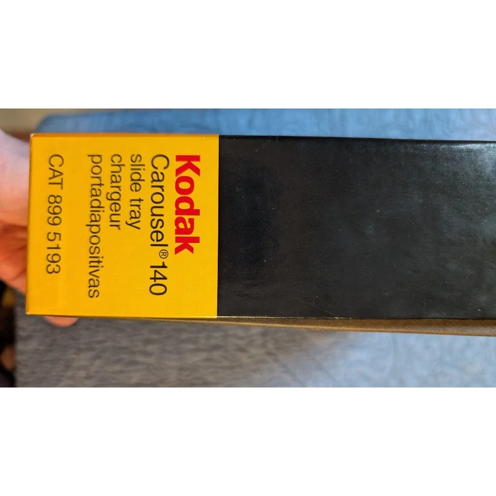 Kodak Carousel 140 Slide Tray w/ Box Vintage Projector Tray CAT 899 5193